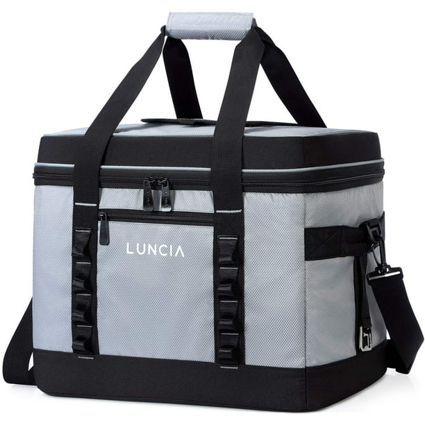 Luncia Collapsible Large Cooler Bag Insulated Leakproof 60-can Soft Sided PORTA for sale online